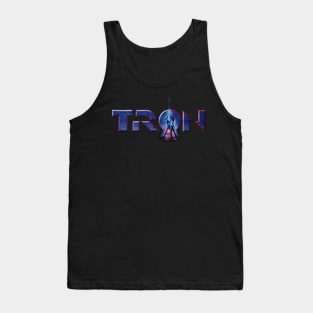 Black Tron 1982 Tank Top